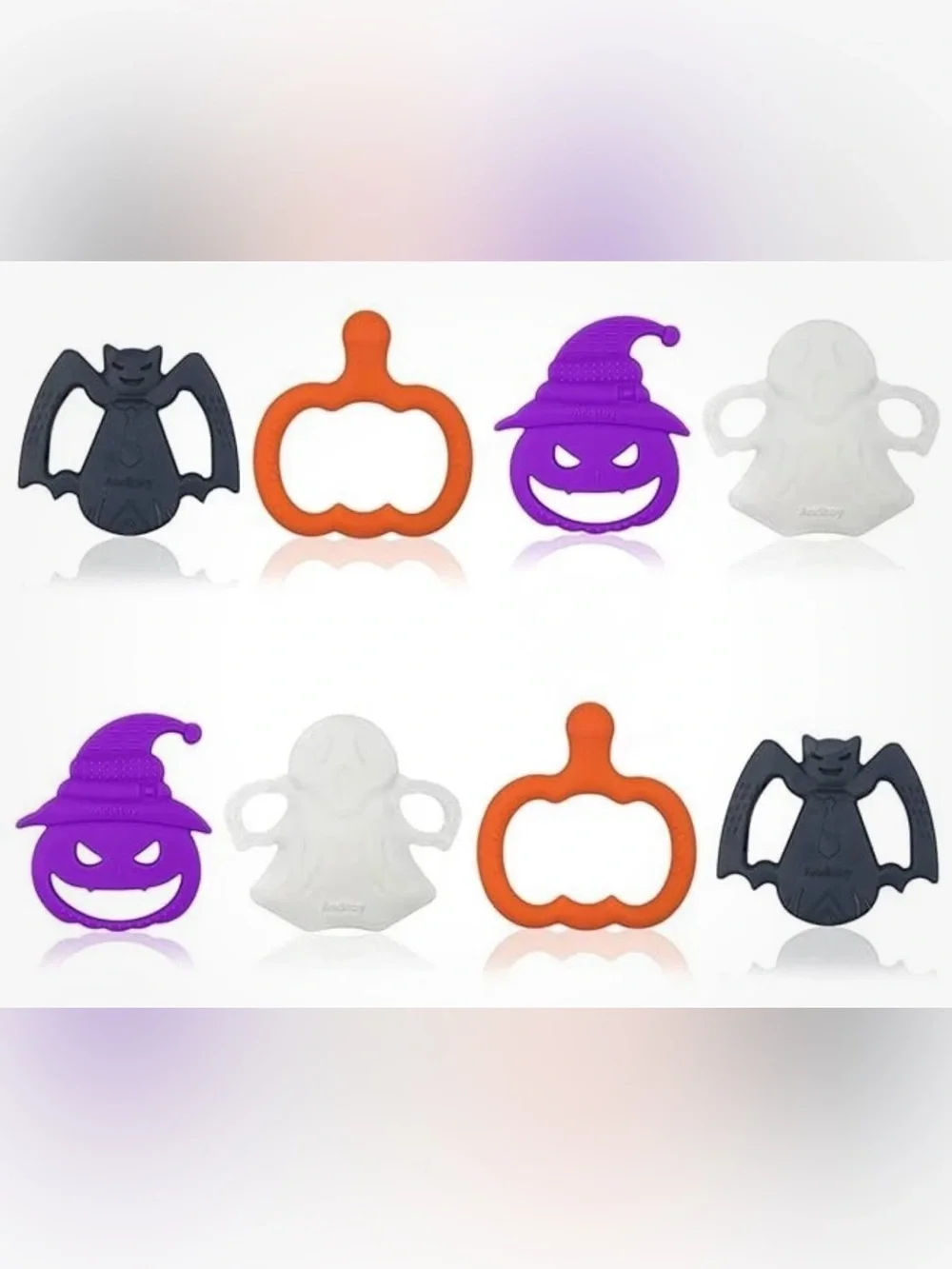 8 Pack Halloween Teething Toys for 3-12 Months Baby - Toddler Treat Bag Gifts